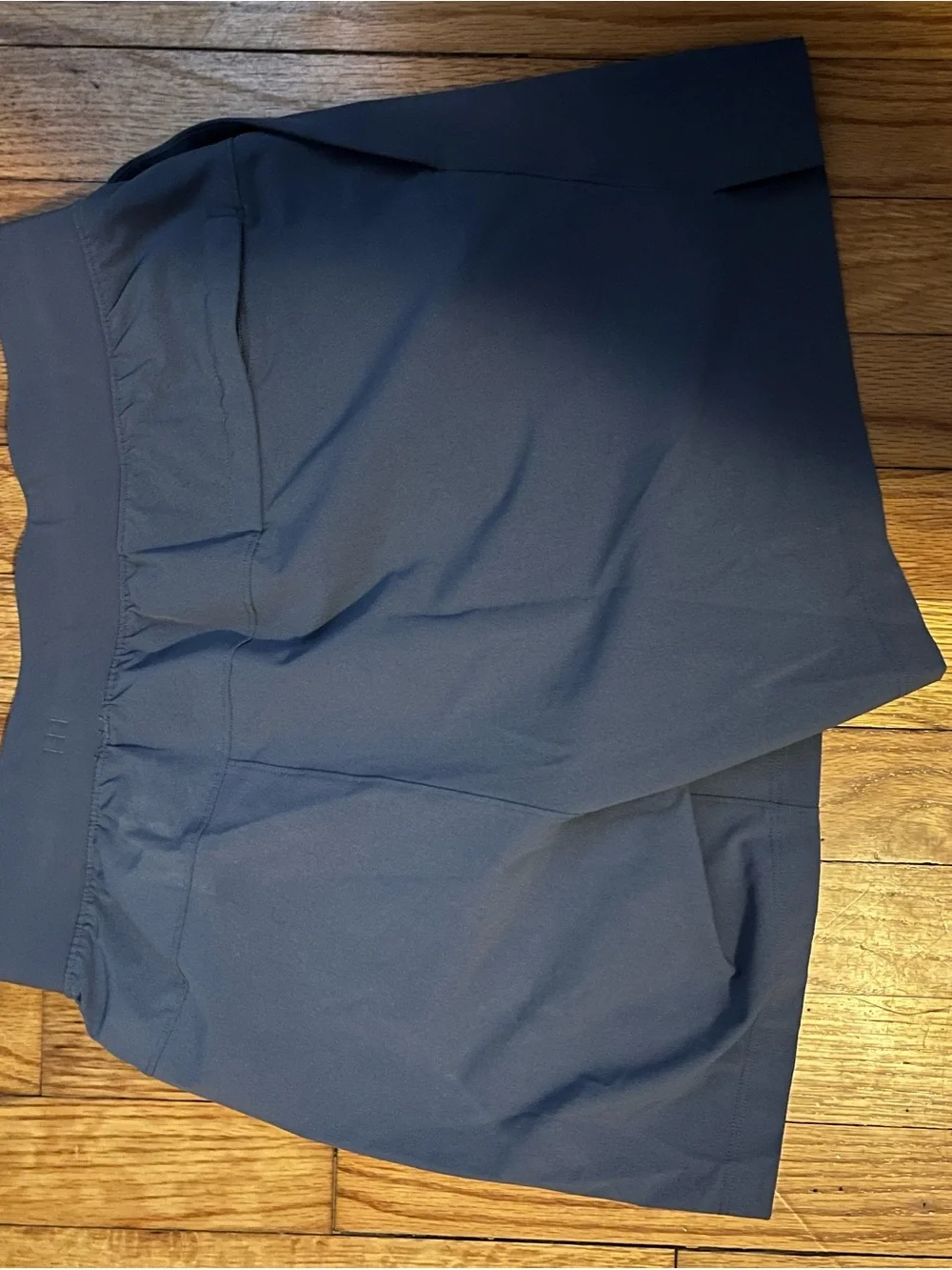 lululemon athletica blue athletic shorts